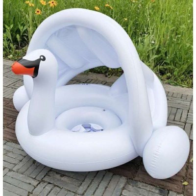 Ergonomic and Eco pvc goose inflatable baby bathtub, portable and folded inflatable pvc goose pool for kids